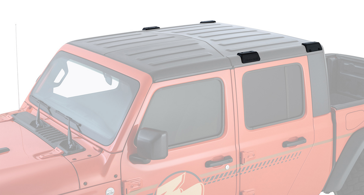 Rhino-Rack Vortex Backbone Roof Rack with RTL600 Legs | Jeep Gladiator 20 to 23 Roof Racks - Modula Racks
