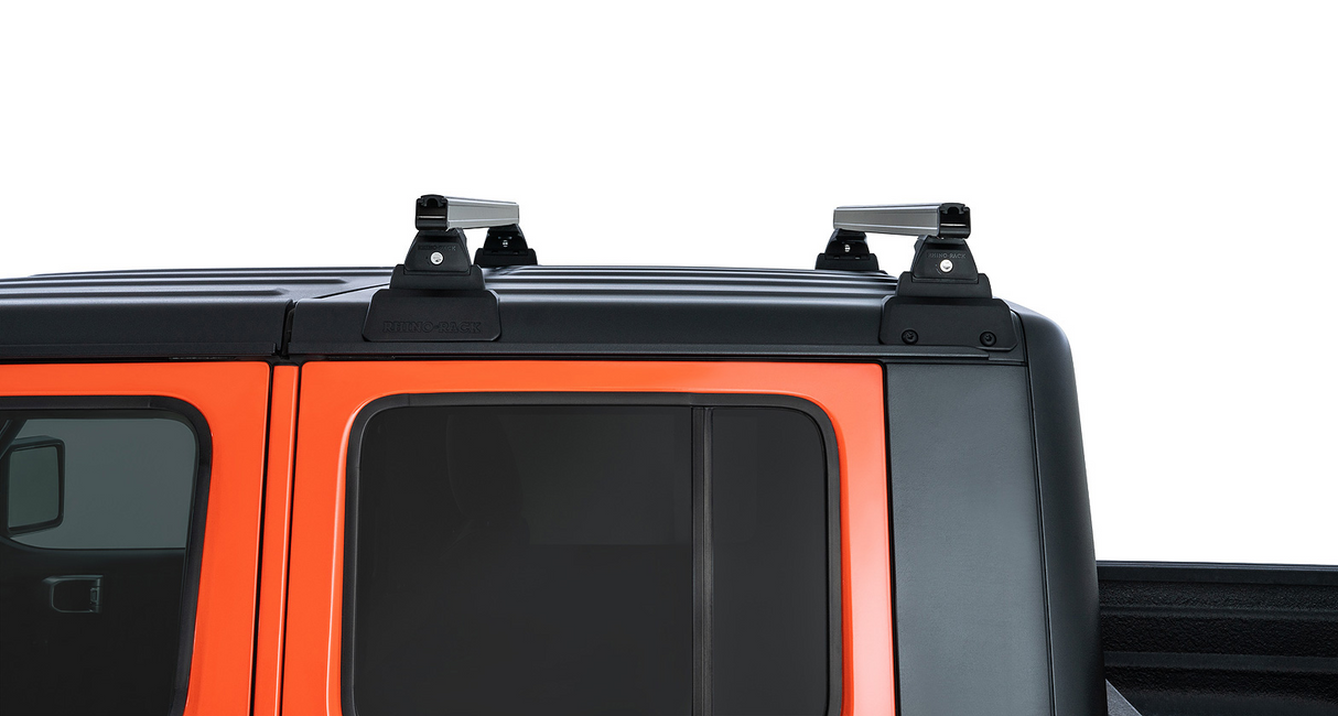Rhino-Rack Heavy Duty Backbone Roof Rack with RLT600 Legs | Jeep Gladiator 20 to 23 Roof Racks - Modula Racks
