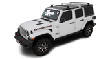 Rhino-Rack Vortex RL110 Roof Rack | Jeep Wrangler 18 to 23 | Black | 4dr Roof Racks