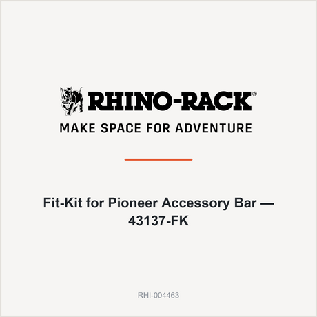 Rhino-Rack Fit-Kit for Pioneer Accessory Bar — 43137-FK
