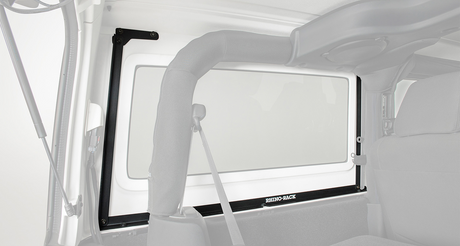 Rhino-Rack Heavy Duty RLT600 Backbone Roof Rack | JEEP Wrangler 2dr SUV Hard Top 07 to 10 Roof Racks - Modula Racks