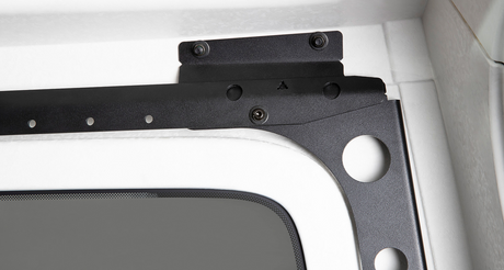 Rhino-Rack Vortex RCL Backbone Roof Rack | Jeep Wrangler 18 to 23 | Black | 3 Bars | 4dr Roof Racks