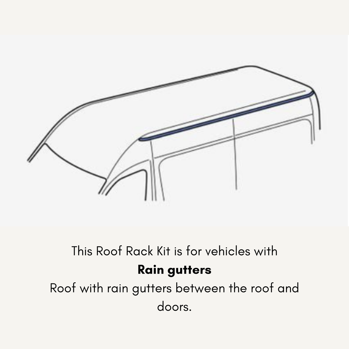 Thule WingBar Evo Kit for Audi Fox Sedan 4-dr w/ Rain Gutters 1975 to 1981 Roof Racks