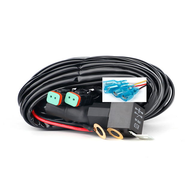 RTX Harness with relay 2 outputs Dutch 2 pins for switch RTXOA832003 