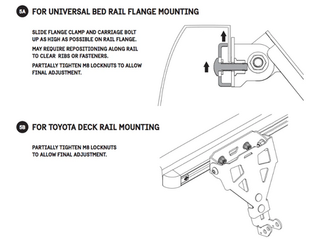 PELICAN XBEDMT2 Cargo Case Cross-Bed Mount Rack Accessories
