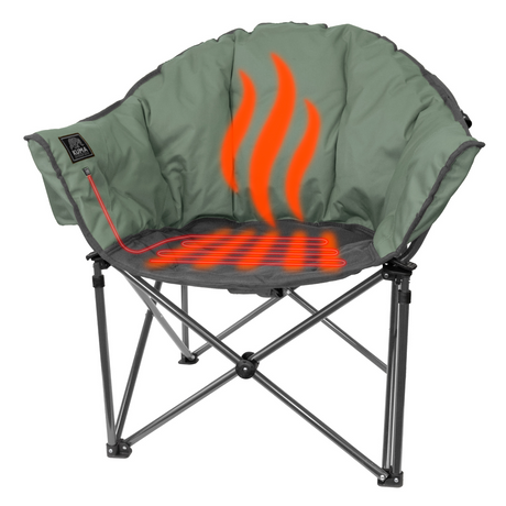 Kuma Outdoor Gear Lazy Bear Heated Chair - Bluetooth Camp Furniture