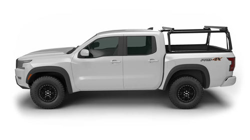 Nissan truck with a Leitner ACS Forged bed rack