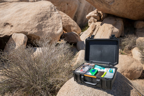 PELICAN V200 Vault Medium Pistol Case Cargo Management