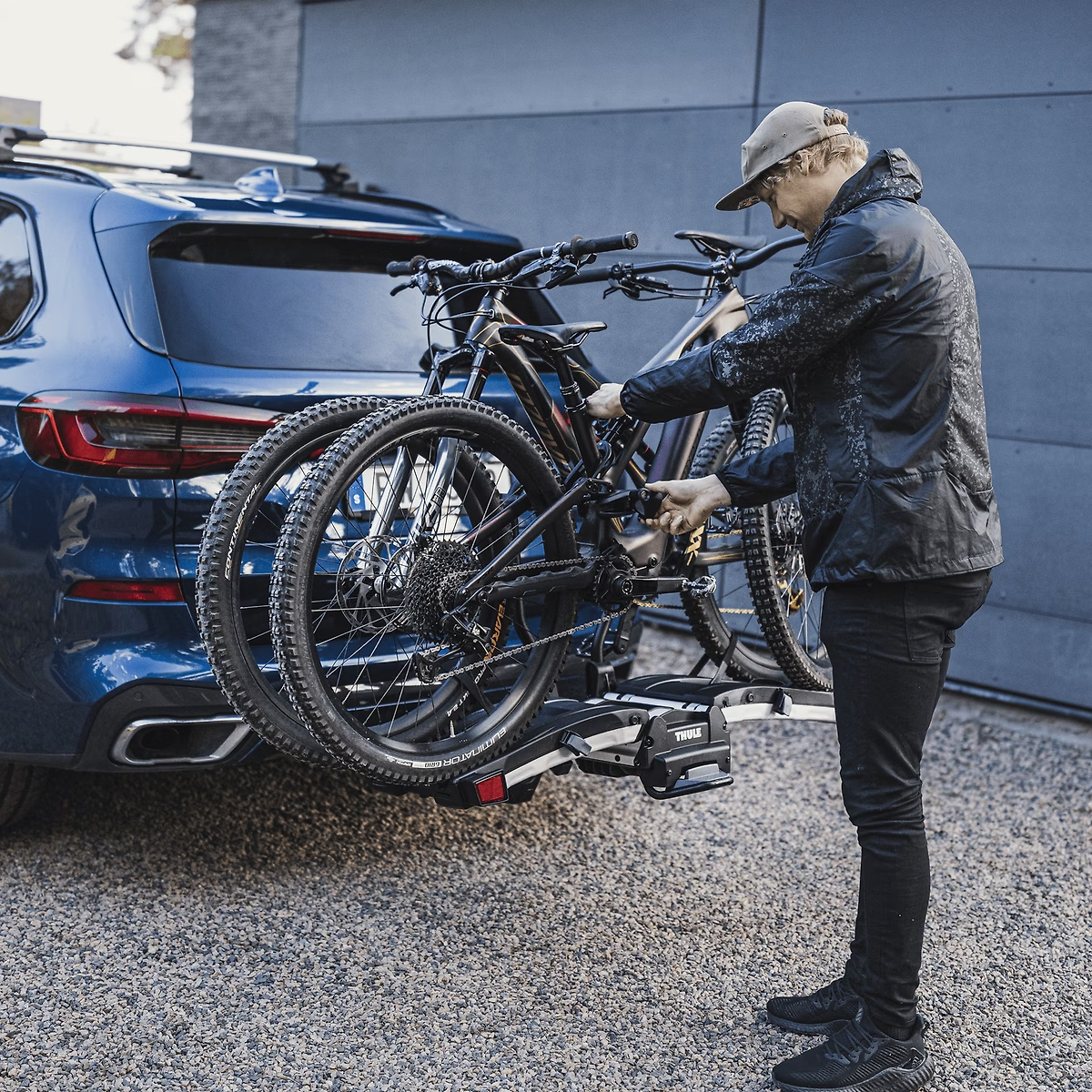 Thule EasyFold XT 2 Hitch Bike Rack - Modula Racks