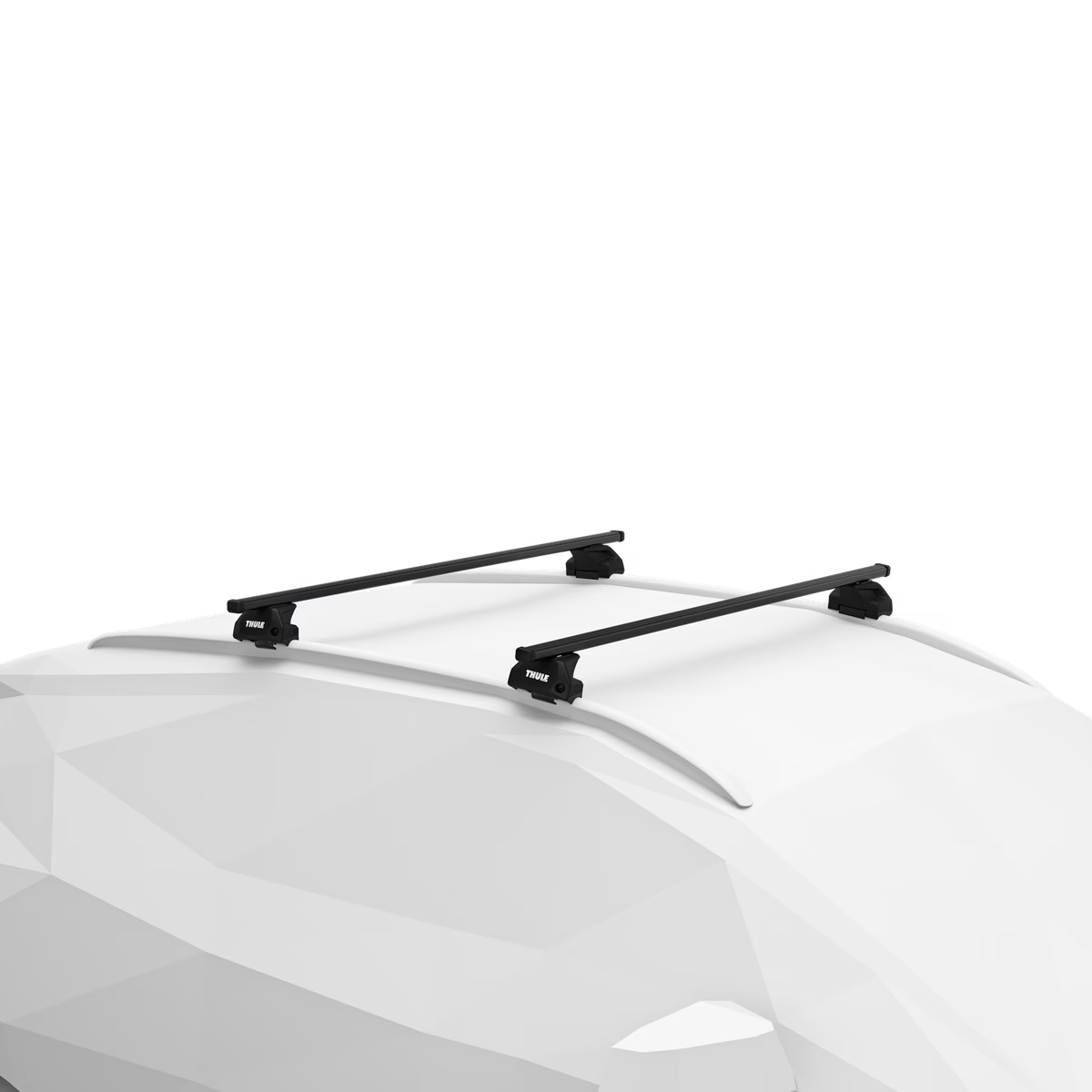 Thule SquareBar Evo Kit for Nissan Rogue SUV 5-dr w/ Flush Rails 2021 to 2025 Roof Racks