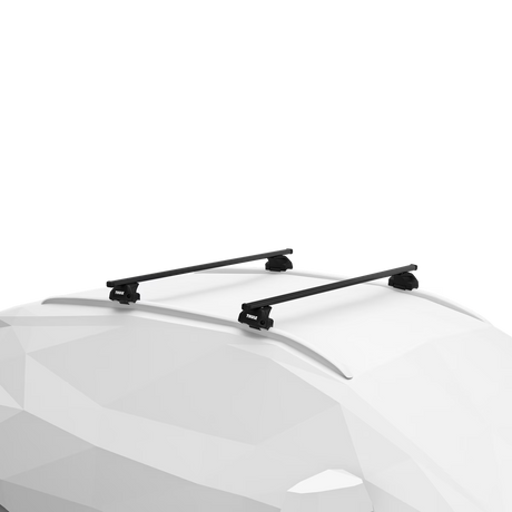 Thule SquareBar Evo Kit for Nissan Rogue SUV 5-dr w/ Flush Rails 2021 to 2025 Roof Racks