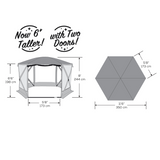 Kuma Outdoor Gear Super Bear Den Deluxe Gazebo Camp Furniture