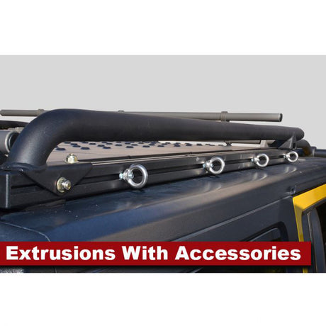 Adventure Rack Systems 4-Door Lo-Pro Mod Rack | JK Wrangler Roof Rack Kit - Modula Racks