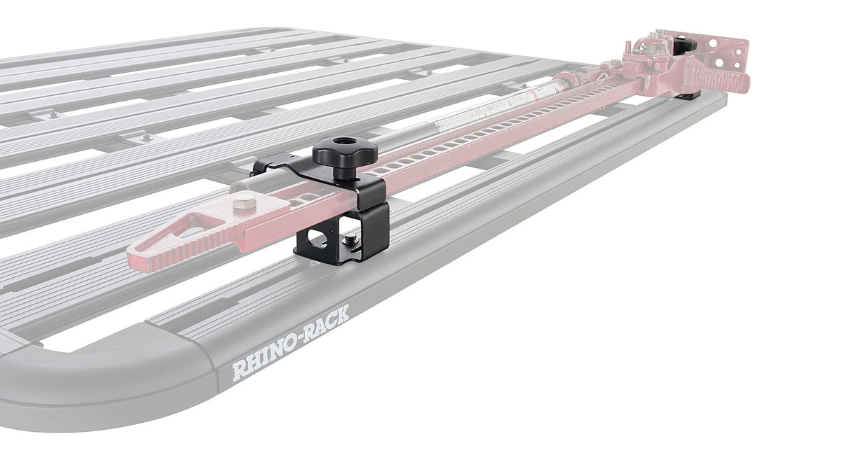 Rhino-Rack Pioneer High Lifting Jack Holder Bracket Recovery Equipment Mount - Modula Racks
