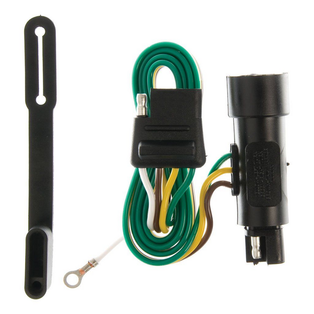 Curt Custom Wiring Harness, 4-Way Flat  Ford F-150, F-250, F-350, 1973-1979  - Modula Racks