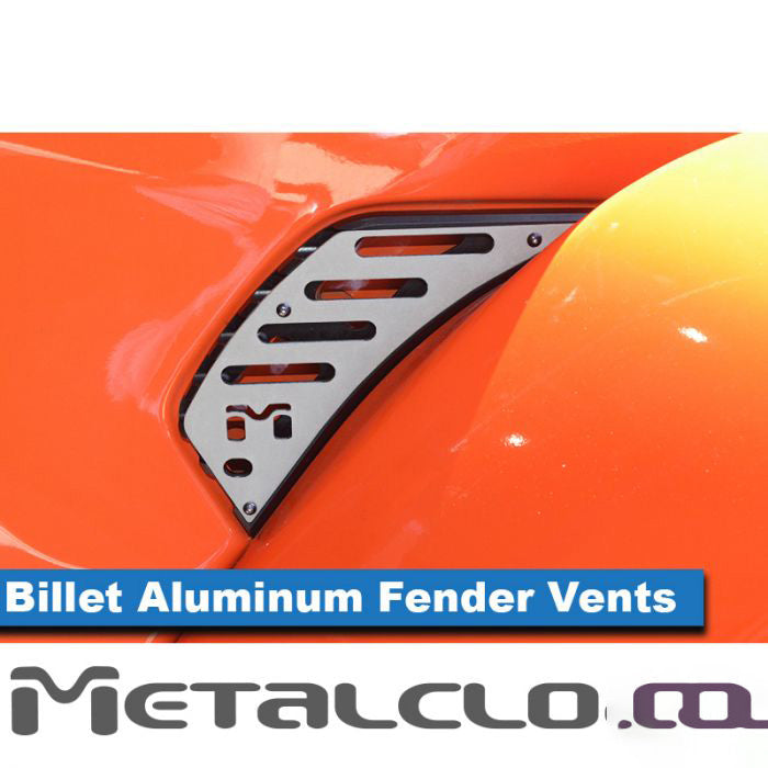 Adventure Rack Systems Billet Air Outlet Front Fender Vents | JT Gladiator, JL Wrangler Rack Accessory - Modula Racks