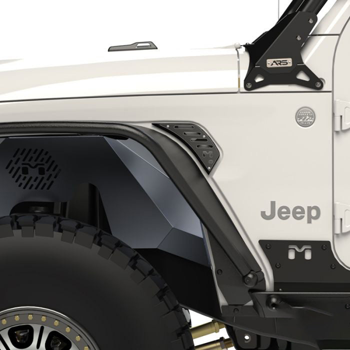 Adventure Rack Systems Billet Air Outlet Front Fender Vents | JT Gladiator, JL Wrangler Rack Accessory - Modula Racks