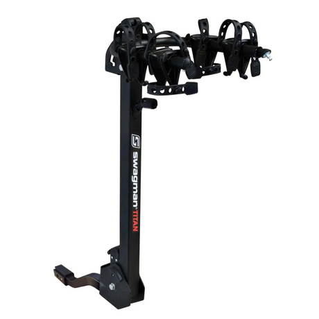 Swagman Titan Hitch-Mount Hanging Bike Rack - Modula Racks