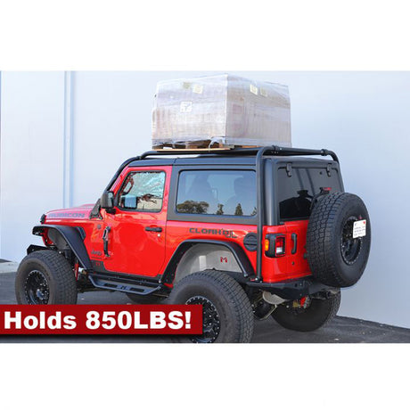 Adventure Rack Systems 2-Door Rocklander Rack System | JL Wrangler Roof Rack Kit - Modula Racks