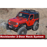 Adventure Rack Systems 2-Door Rocklander Rack System | JL Wrangler Roof Rack Kit - Modula Racks