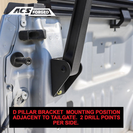 Leitner Designs ACS Forged | 07-22 GMC Sierra 3500 8' Bed Bed Rack - Modula Racks