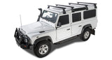 Rhino-Rack Heavy Duty RL210 Roof Rack | LAND ROVER Defender 110 4dr 4WD 93 to 94 Roof Rack Kit - Modula Racks
