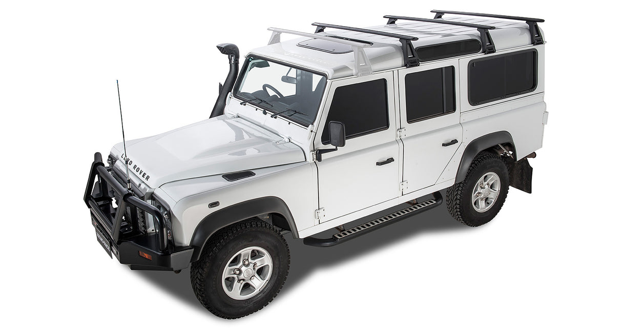 Rhino-Rack Vortex RL210 Roof Rack | LAND ROVER Defender 110 4dr 4WD 93 to 94 Roof Rack Kit - Modula Racks