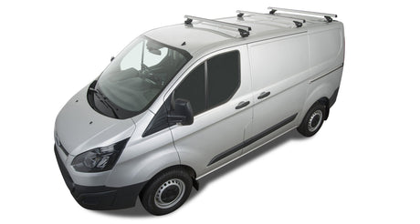 Rhino-Rack Heavy Duty RLTP Roof Rack | FORD Transit XL/XLT 2dr Wagon Extended Length 14 to 20 Roof Rack Kit - Modula Racks