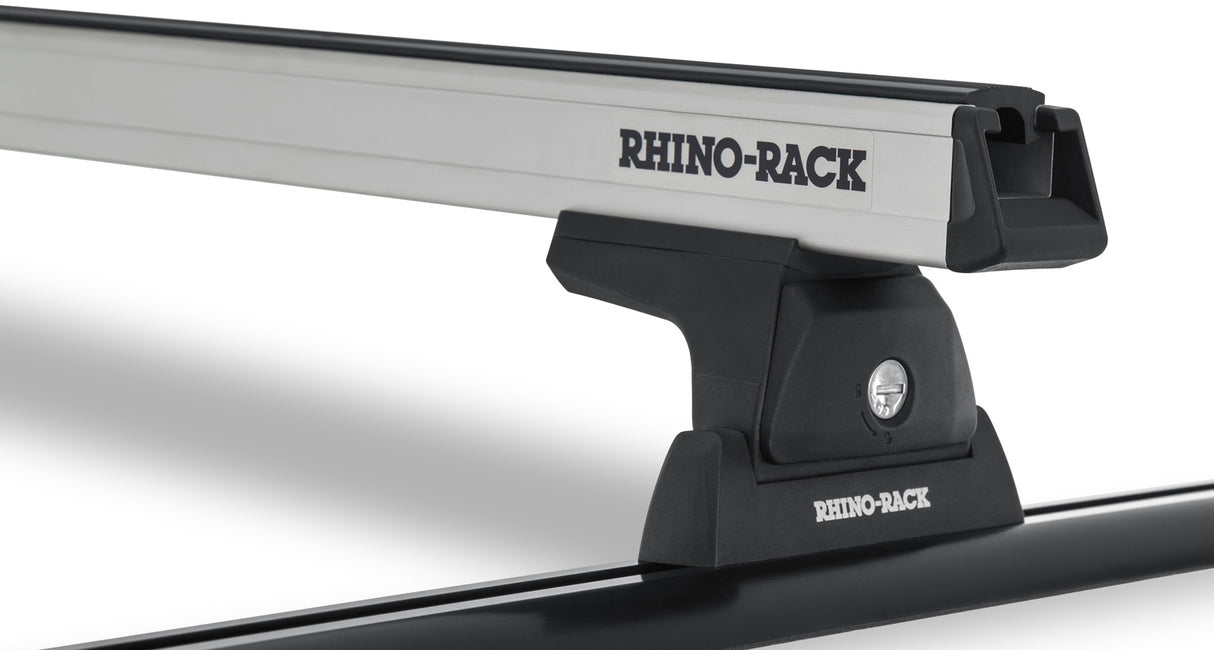Rhino-Rack Heavy Duty RLT600 Trackmount Roof Rack | TOYOTA Tundra 4dr Pick Up Crew Max 07 to 21 Roof Rack Kit - Modula Racks