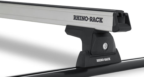 Rhino-Rack Heavy Duty RLT600 Trackmount Roof Rack | FORD Ranger Gen 4 4dr Pick Up SuperCrew 19 On Roof Rack Kit - Modula Racks