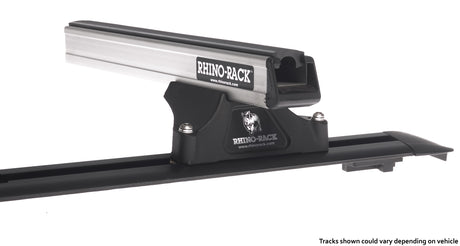 Rhino-Rack Heavy Duty RLTP Trackmount Roof Rack | NISSAN Frontier D40 4dr Pick Up Crew Cab 05 to 19 Roof Rack Kit - Modula Racks