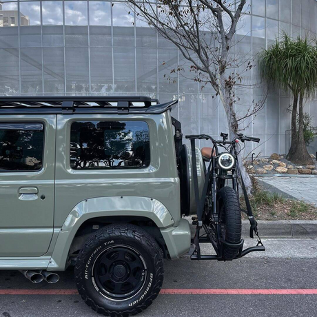 MotoTote Mini Bike Rack for Electric Bikes Hitch-Mount Platform Bike Rack - Modula Racks