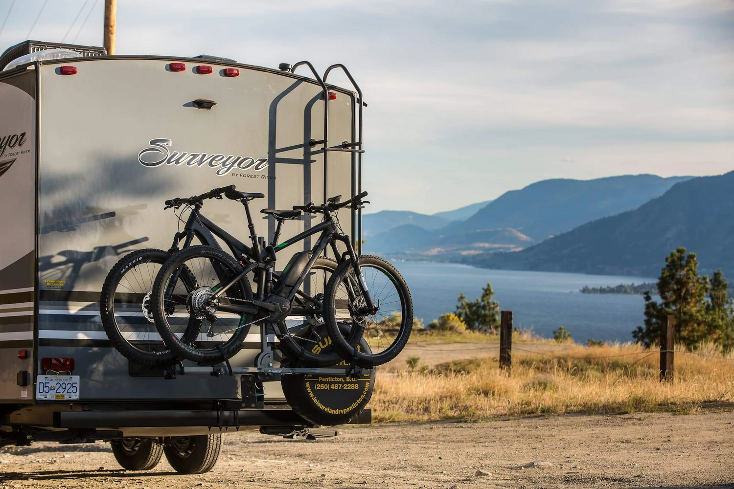 Swagman E-Spec Trailer Platform Mount Bike Rack Hitch Bike Racks - Modula Racks