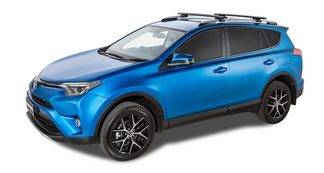 Rhino-Rack Vortex SX Roof Rack | TOYOTA Rav4 Gen4, XA40 4dr SUV With Roof Rails 13 to 18 Roof Rack Kit - Modula Racks