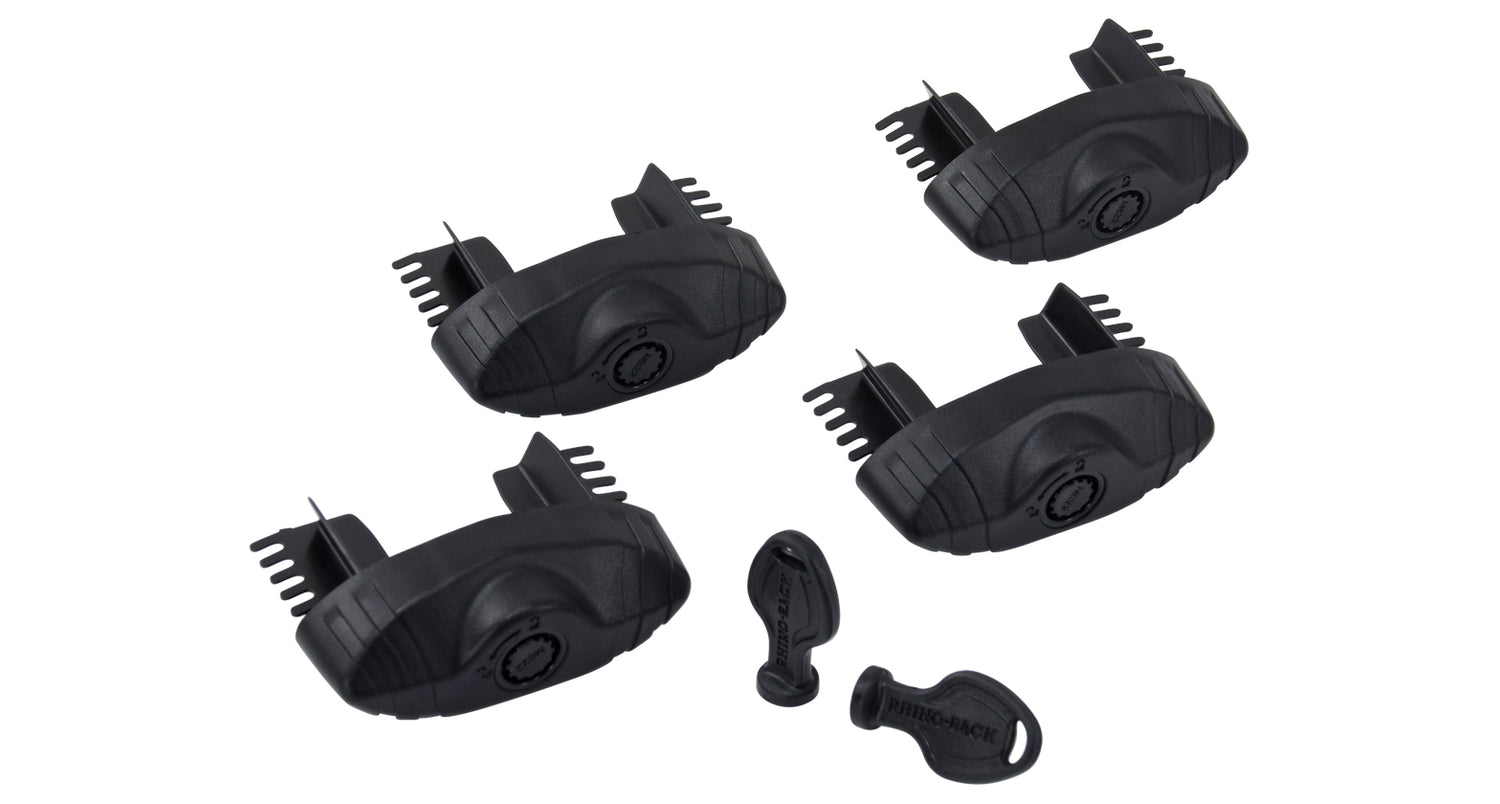 Rhino-Rack Vortex Secure Core Locking End Caps (x4) Parts & Accessories - Modula Racks