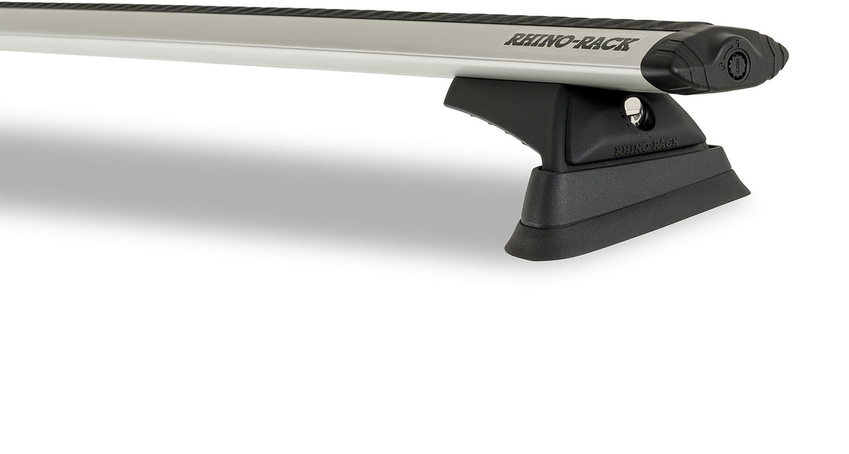 Rhino-Rack Vortex RCL Roof Rack | LAND ROVER LR3 & LR4 4dr SUV With Factory Tracks - Long 05 to 16 Roof Rack Kit - Modula Racks