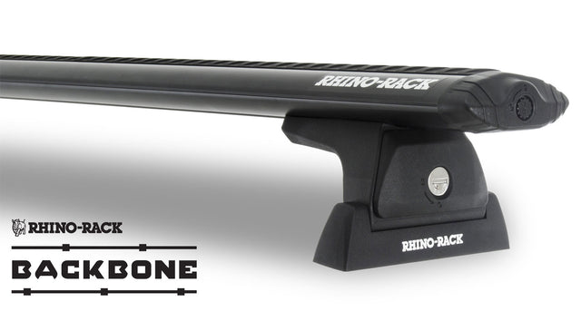 Rhino-Rack Vortex RLT600 Rhino-Rack Backbone Roof Rack | JEEP Wrangler 4dr SUV Hard Top 07 to 10 Roof Rack Kit - Modula Racks