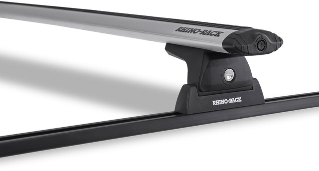 Rhino-Rack Vortex RLT600 Trackmount Roof Rack | FORD F250 4dr Pick Up Crew Cab 08 to 16 Roof Rack Kit - Modula Racks
