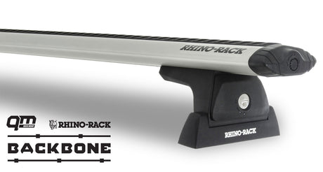 Rhino-Rack Vortex RLT600 Rhino-Rack Backbone Roof Rack | JEEP Wrangler 4dr SUV Hard Top 07 to 10 Roof Rack Kit - Modula Racks