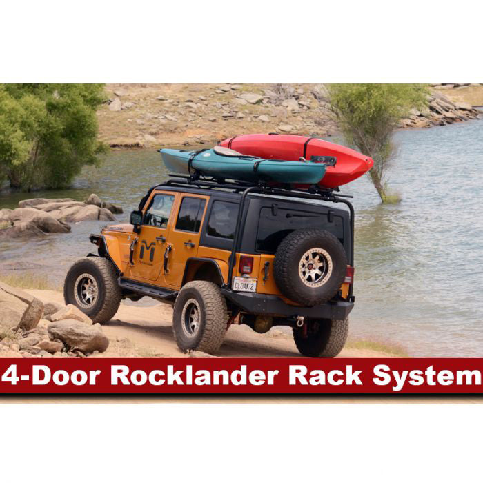 Adventure Rack Systems 4-Door Rocklander Rack System | JK Wrangler Roof Rack Kit - Modula Racks
