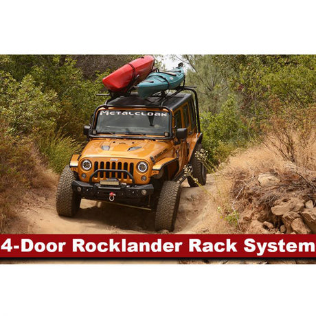 Adventure Rack Systems 4-Door Rocklander Rack System | JK Wrangler Roof Rack Kit - Modula Racks