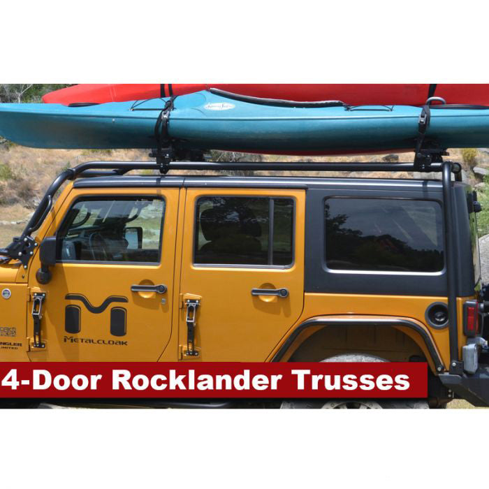 Adventure Rack Systems 4-Door Rocklander Stealth II Rack System | JK Wrangler Roof Rack Kit - Modula Racks