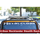 Adventure Rack Systems 4-Door Rocklander Stealth Rack System | JK Wrangler Roof Rack Kit - Modula Racks