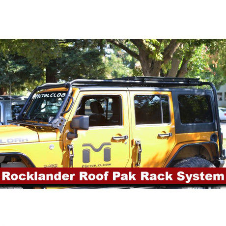 Adventure Rack Systems 4-Door Rocklander Roof Pak Rack System | JK Wrangler Roof Rack Kit - Modula Racks