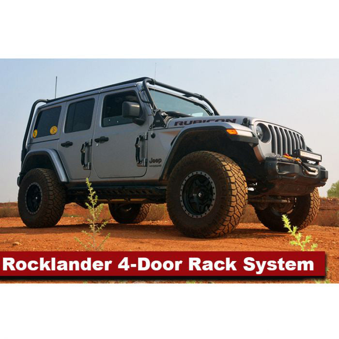 Adventure Rack Systems 4-Door Rocklander Rack System | JL Wrangler Roof Rack Kit - Modula Racks