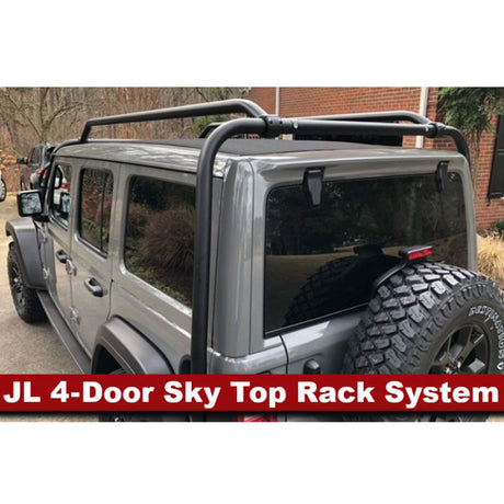 Adventure Rack Systems 4-Door Rocklander Sky Top Rack System | JL Wrangler Roof Rack Kit - Modula Racks