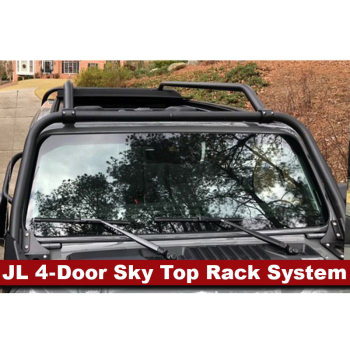 Adventure Rack Systems 4-Door Rocklander Sky Top Rack System | JL Wrangler Roof Rack Kit - Modula Racks