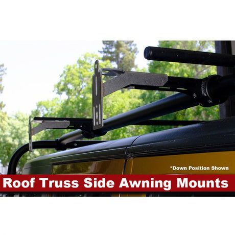 Adventure Rack Systems 2" Roof Truss Side Awning Mounts, JK Wrangler | JL Wrangler | JT Gladiator Rack Accessory - Modula Racks