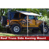 Adventure Rack Systems 2" Roof Truss Side Awning Mount, Single, JK Wrangler | JL Wrangler | JT Gladiator Rack Accessory - Modula Racks