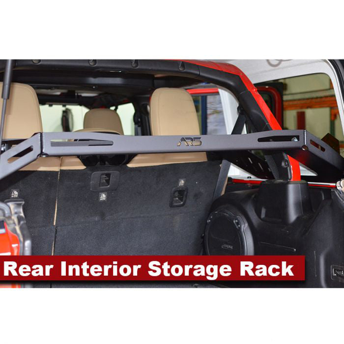 Adventure Rack Systems Elevated Interior Storage Rack System | JL Wrangler Rack Accessory - Modula Racks